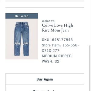 Curve Love High Rise Mom Jean